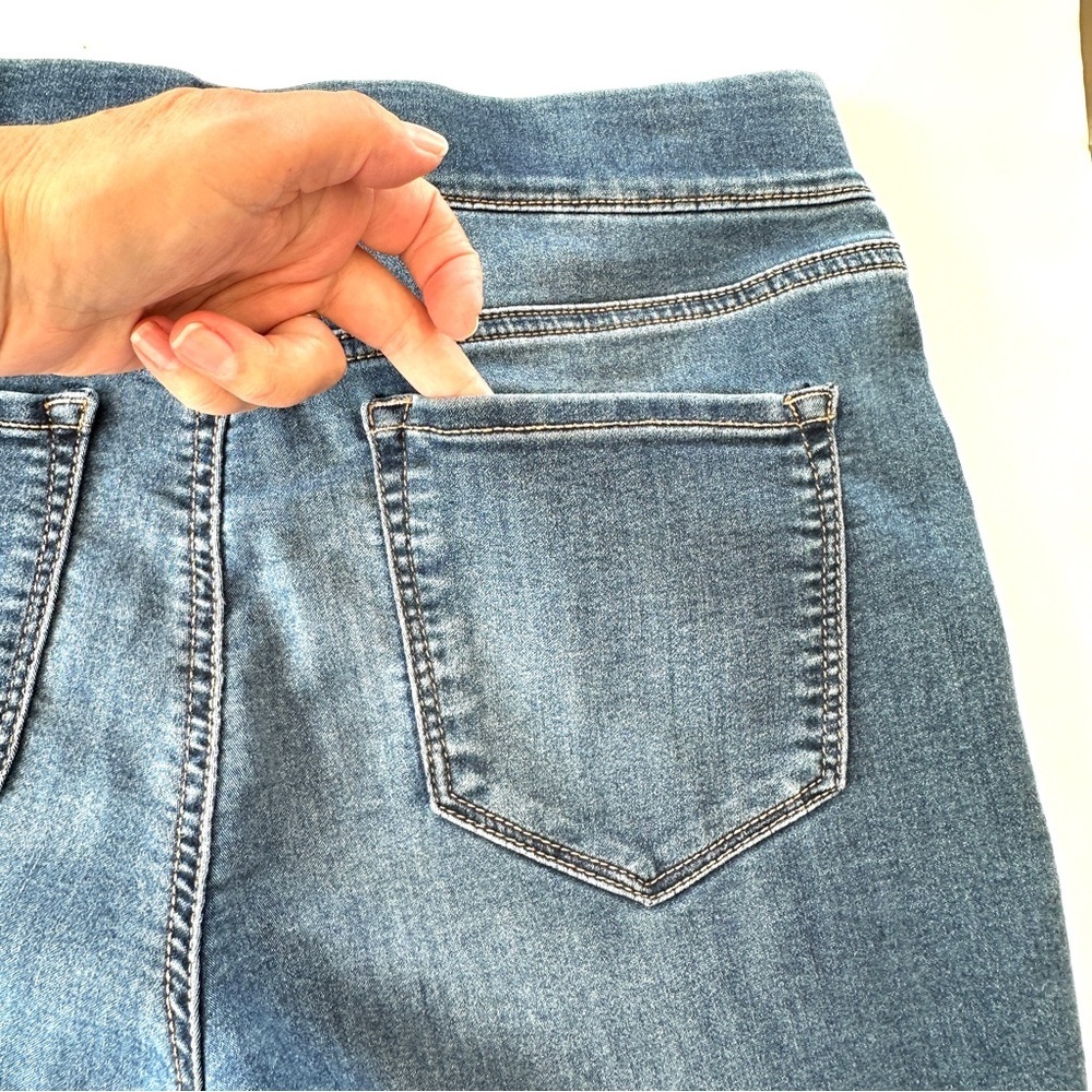 Nine West Jeans, High-rise, Pull-on Skinny, Stretch - Picture 7 of 12